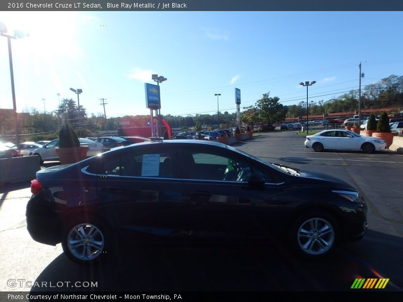 Blue Ray Metallic / Jet Black 2016 Chevrolet Cruze LT Sedan