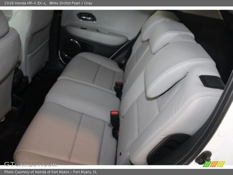 White Orchid Pearl / Gray 2018 Honda HR-V EX-L