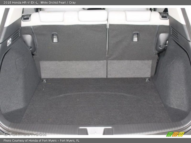 White Orchid Pearl / Gray 2018 Honda HR-V EX-L