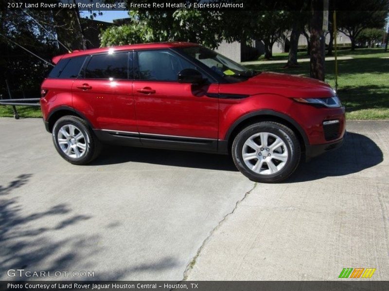 Firenze Red Metallic / Espresso/Almond 2017 Land Rover Range Rover Evoque SE