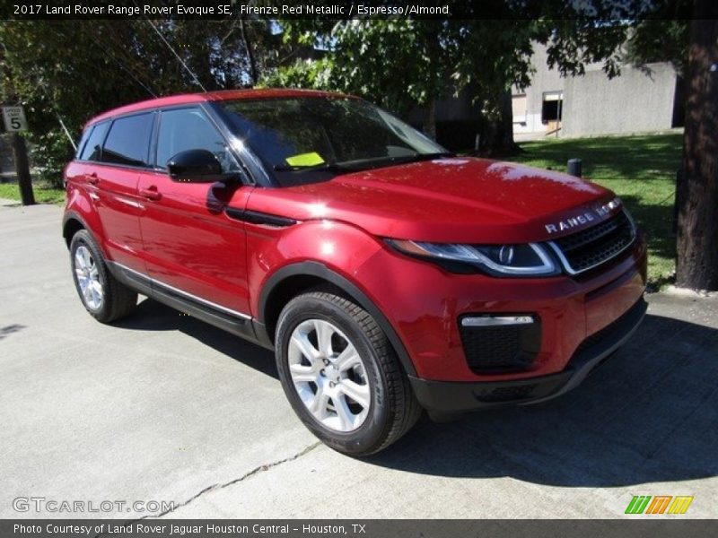 Firenze Red Metallic / Espresso/Almond 2017 Land Rover Range Rover Evoque SE