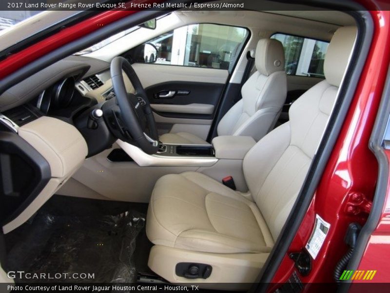 Firenze Red Metallic / Espresso/Almond 2017 Land Rover Range Rover Evoque SE