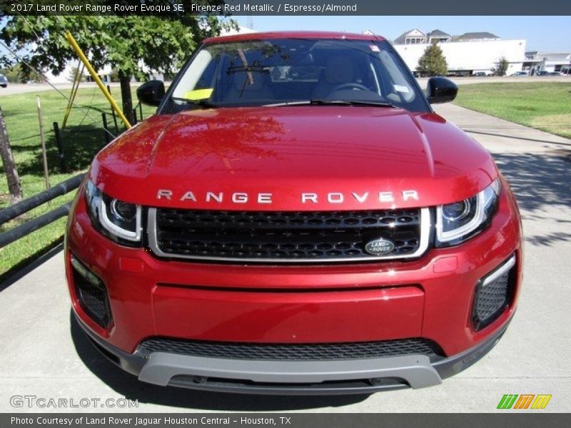Firenze Red Metallic / Espresso/Almond 2017 Land Rover Range Rover Evoque SE