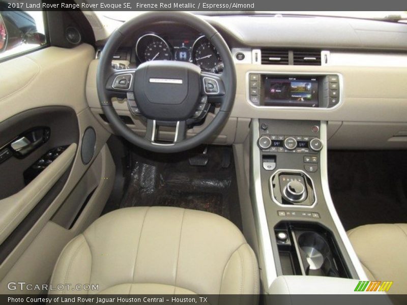 Firenze Red Metallic / Espresso/Almond 2017 Land Rover Range Rover Evoque SE
