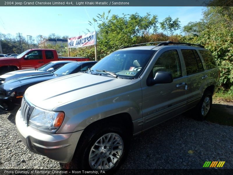 Light Khaki Metallic / Sandstone 2004 Jeep Grand Cherokee Limited 4x4