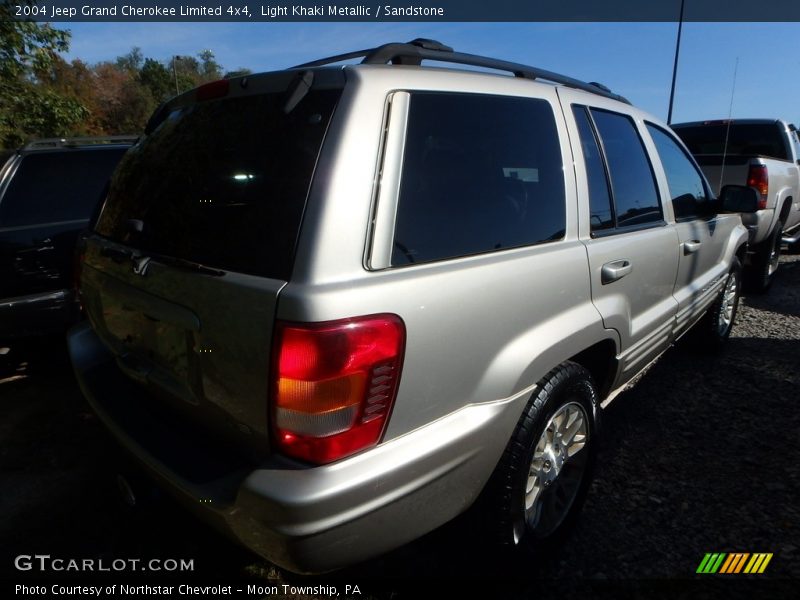 Light Khaki Metallic / Sandstone 2004 Jeep Grand Cherokee Limited 4x4