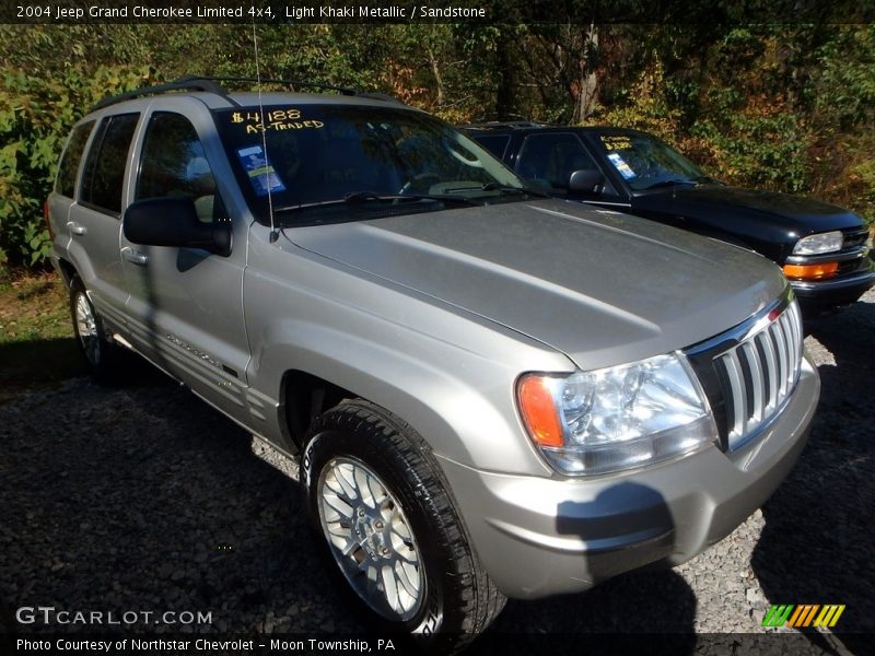 Light Khaki Metallic / Sandstone 2004 Jeep Grand Cherokee Limited 4x4