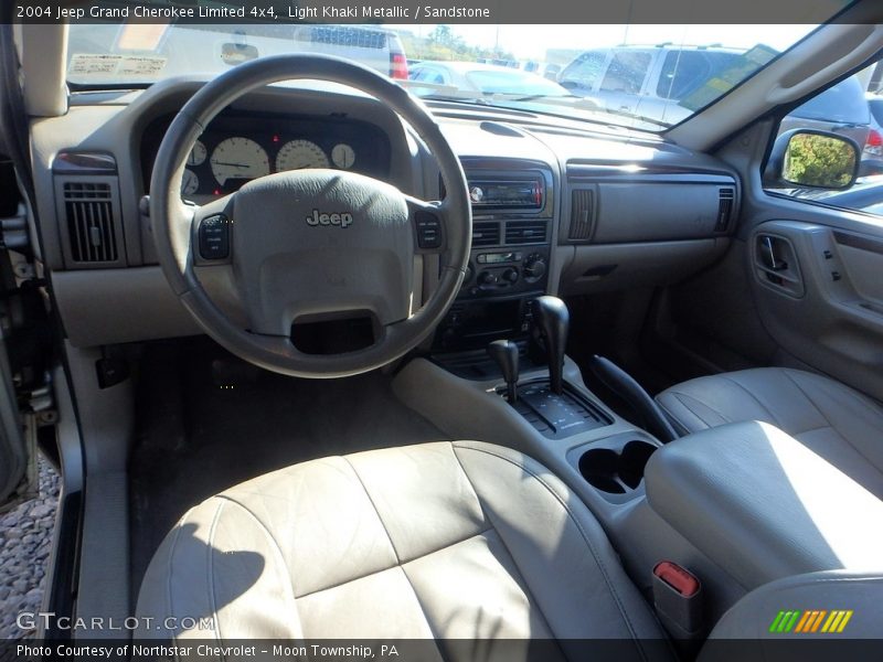 Light Khaki Metallic / Sandstone 2004 Jeep Grand Cherokee Limited 4x4