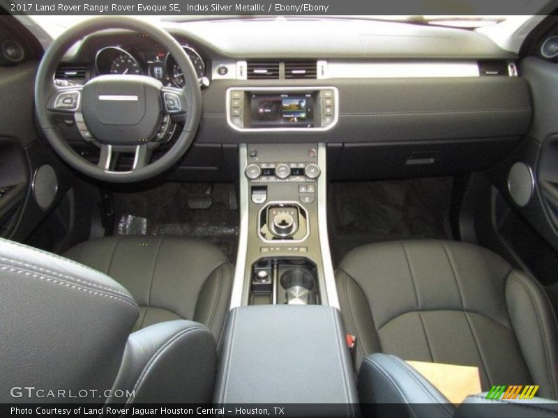 Indus Silver Metallic / Ebony/Ebony 2017 Land Rover Range Rover Evoque SE