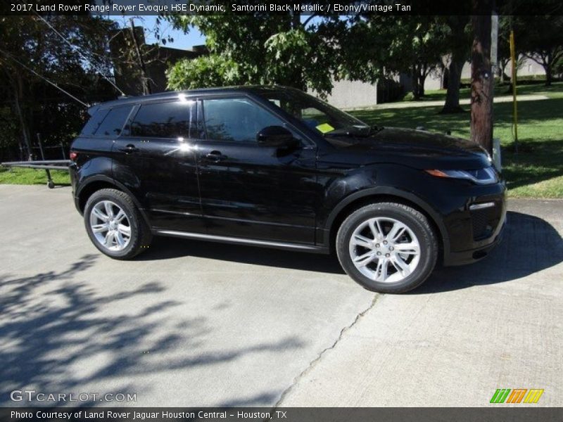 Santorini Black Metallic / Ebony/Vintage Tan 2017 Land Rover Range Rover Evoque HSE Dynamic