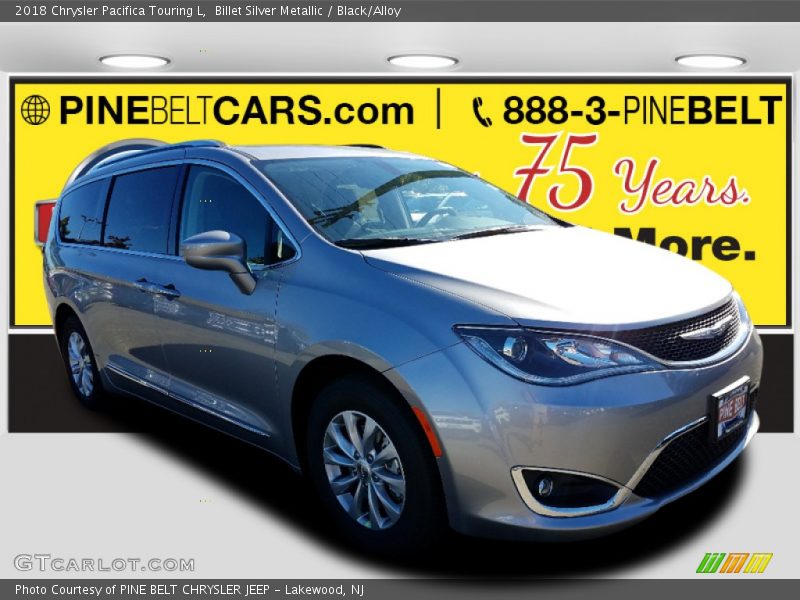 Billet Silver Metallic / Black/Alloy 2018 Chrysler Pacifica Touring L