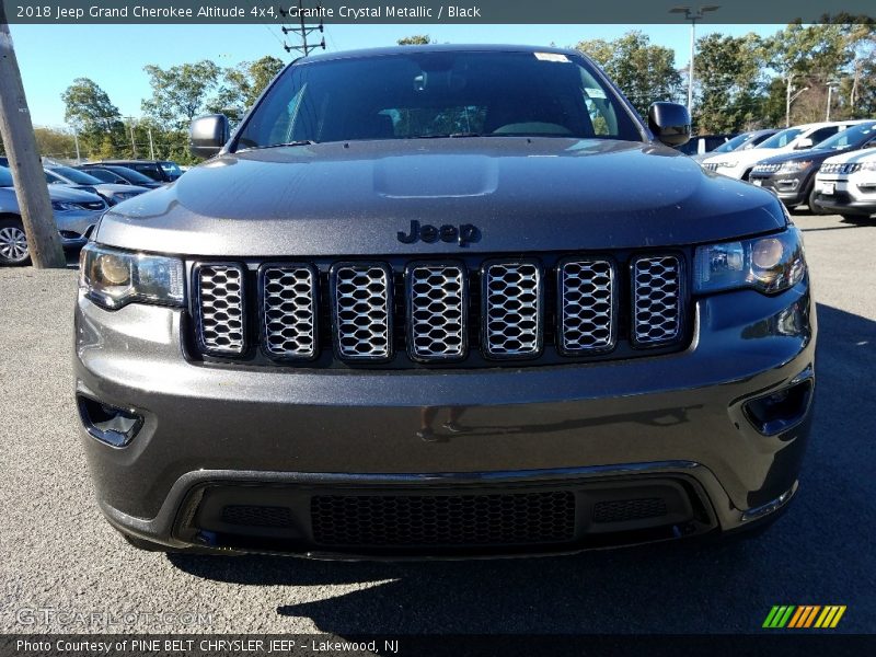 Granite Crystal Metallic / Black 2018 Jeep Grand Cherokee Altitude 4x4