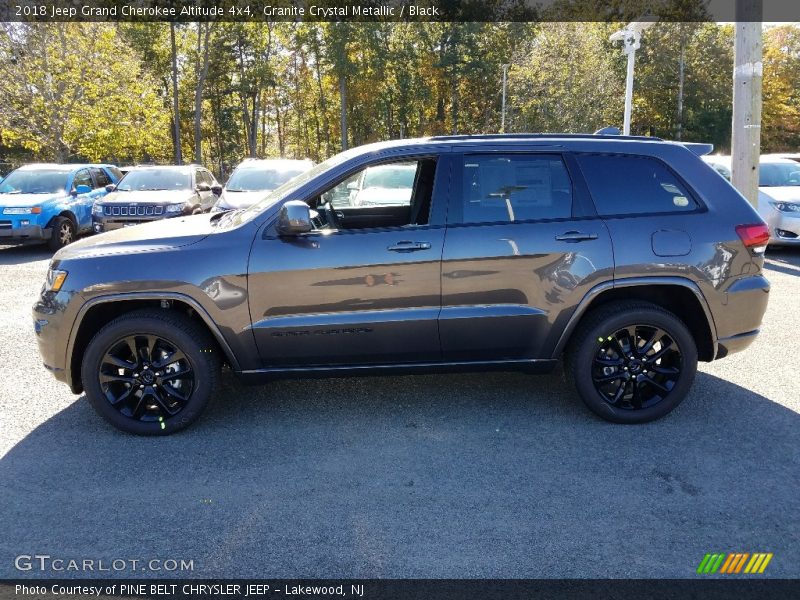 Granite Crystal Metallic / Black 2018 Jeep Grand Cherokee Altitude 4x4