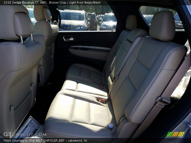 Bruiser Gray / Light Frost Beige/Black 2018 Dodge Durango GT AWD