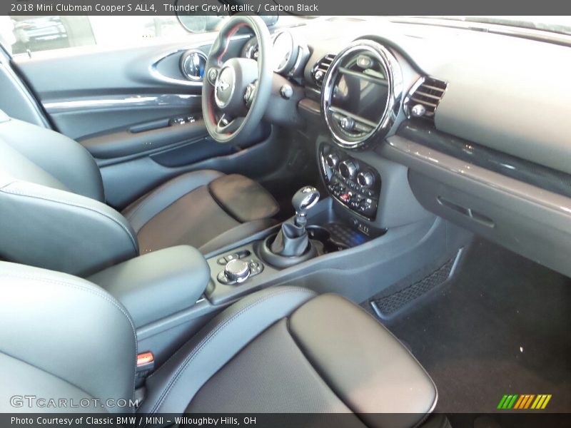 Thunder Grey Metallic / Carbon Black 2018 Mini Clubman Cooper S ALL4
