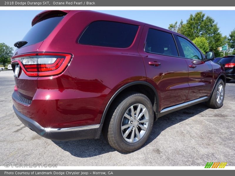 Octane Red Pearl / Black 2018 Dodge Durango SXT