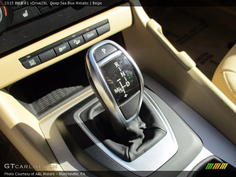 Deep Sea Blue Metallic / Beige 2015 BMW X1 xDrive28i