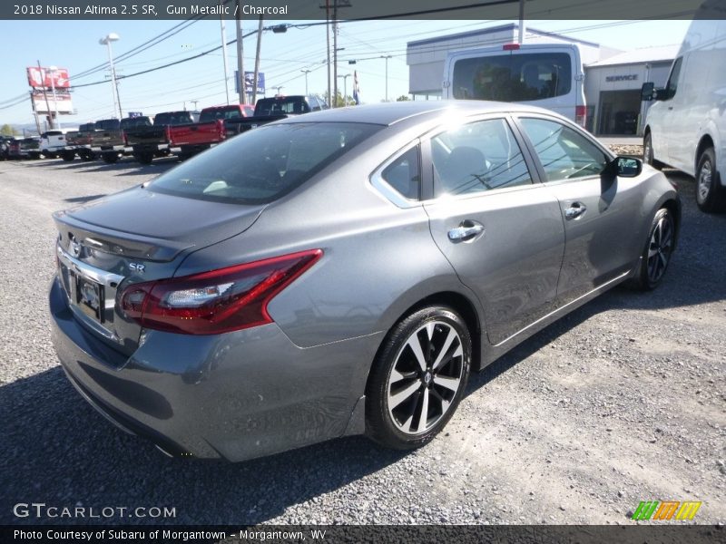 Gun Metallic / Charcoal 2018 Nissan Altima 2.5 SR