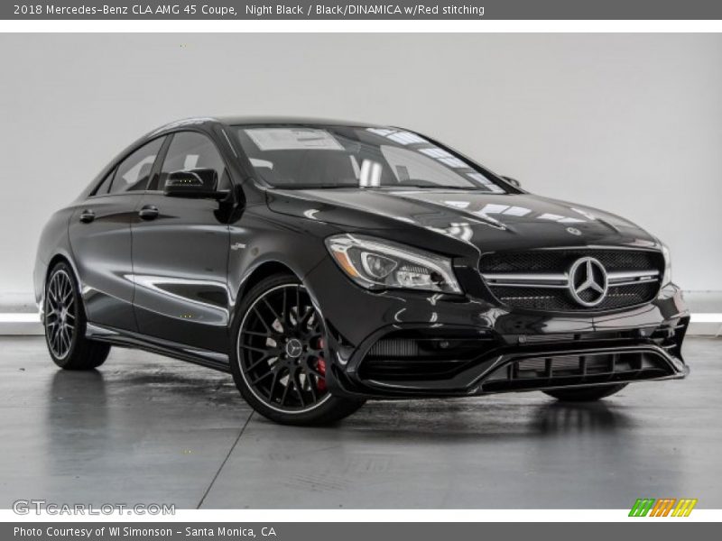 Front 3/4 View of 2018 CLA AMG 45 Coupe