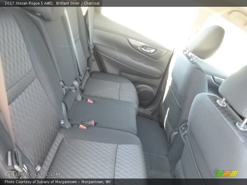 Brilliant Silver / Charcoal 2017 Nissan Rogue S AWD