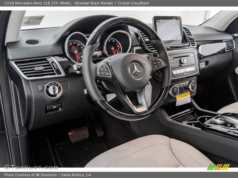 Dashboard of 2018 GLE 350 4Matic