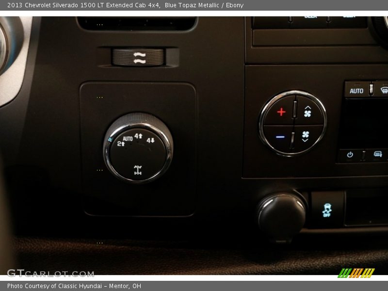 Blue Topaz Metallic / Ebony 2013 Chevrolet Silverado 1500 LT Extended Cab 4x4