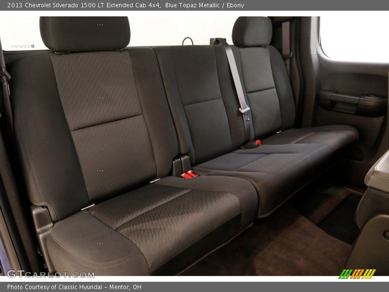 Blue Topaz Metallic / Ebony 2013 Chevrolet Silverado 1500 LT Extended Cab 4x4