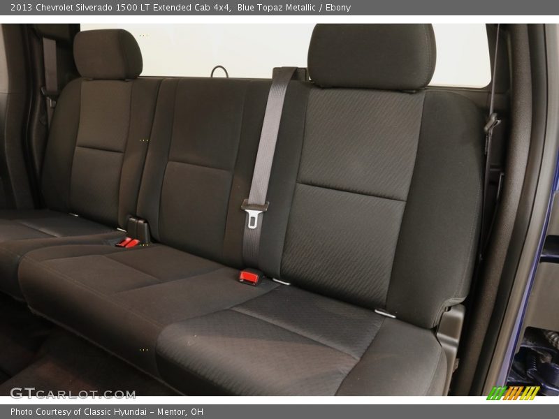 Blue Topaz Metallic / Ebony 2013 Chevrolet Silverado 1500 LT Extended Cab 4x4