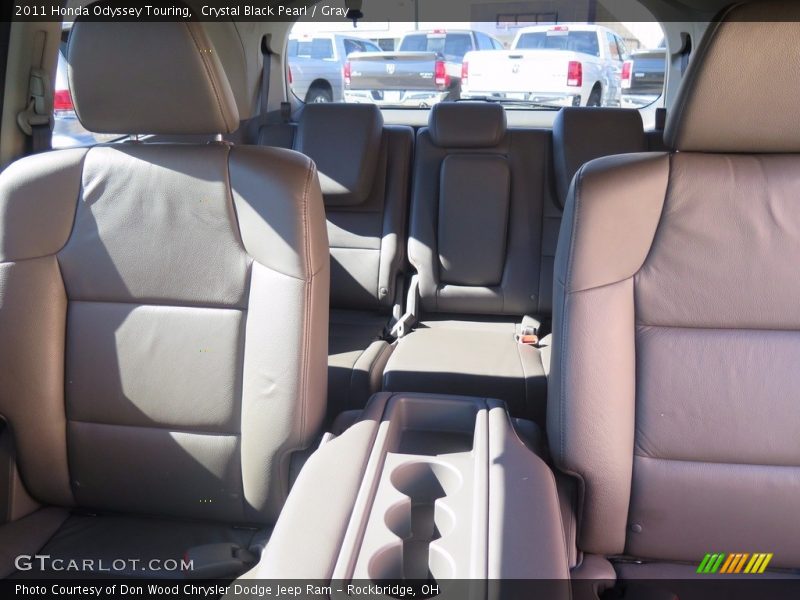 Crystal Black Pearl / Gray 2011 Honda Odyssey Touring