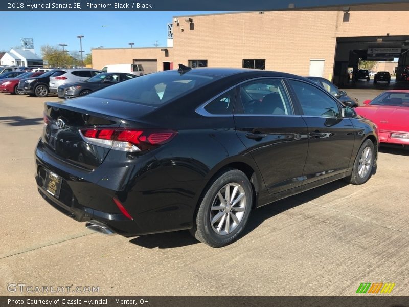 Phantom Black / Black 2018 Hyundai Sonata SE