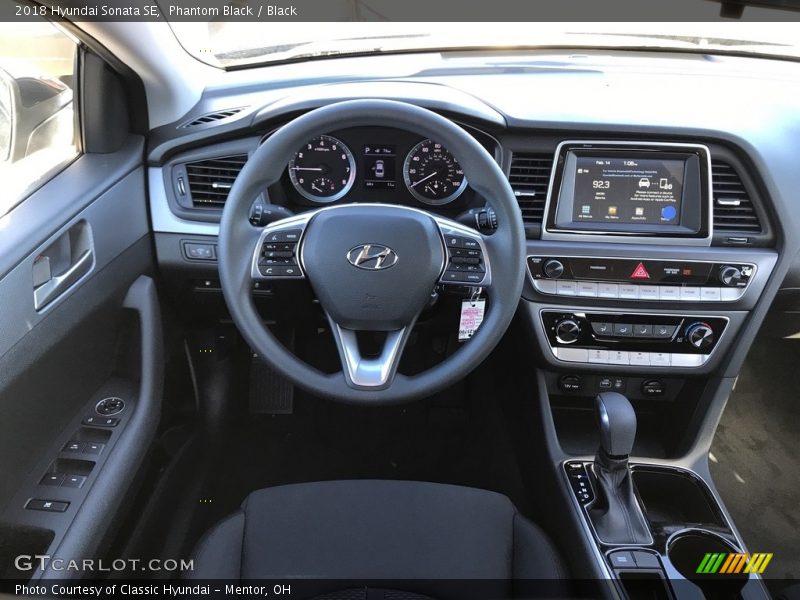 Phantom Black / Black 2018 Hyundai Sonata SE