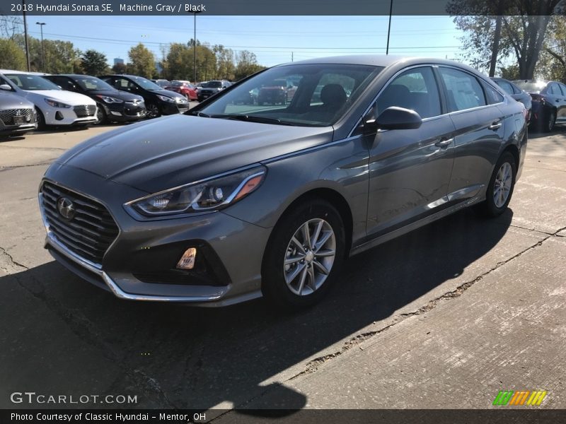 Machine Gray / Black 2018 Hyundai Sonata SE