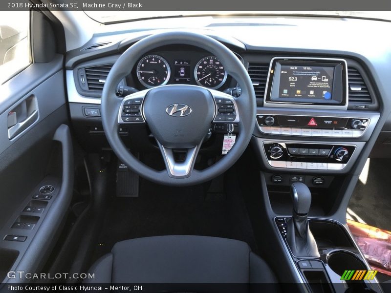 Machine Gray / Black 2018 Hyundai Sonata SE