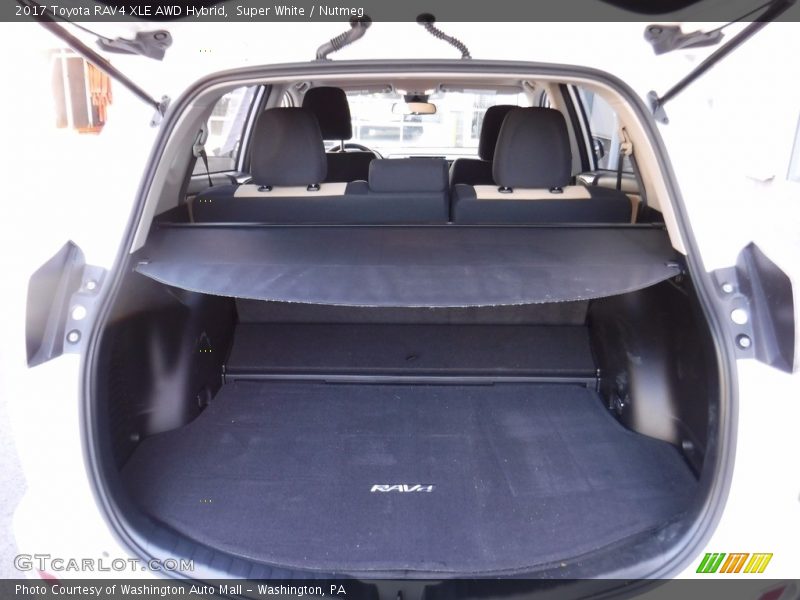 Super White / Nutmeg 2017 Toyota RAV4 XLE AWD Hybrid