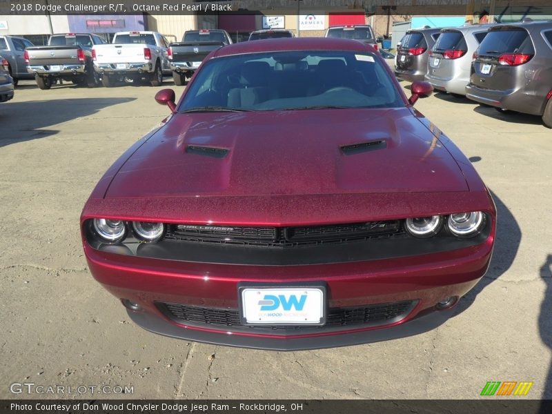 Octane Red Pearl / Black 2018 Dodge Challenger R/T