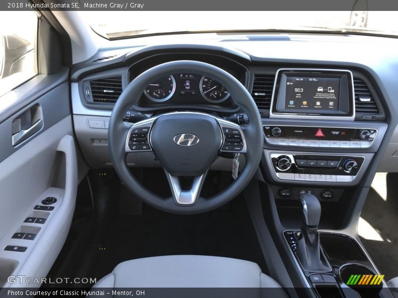 Machine Gray / Gray 2018 Hyundai Sonata SE
