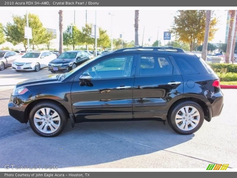 Crystal Black Pearl / Ebony 2010 Acura RDX SH-AWD