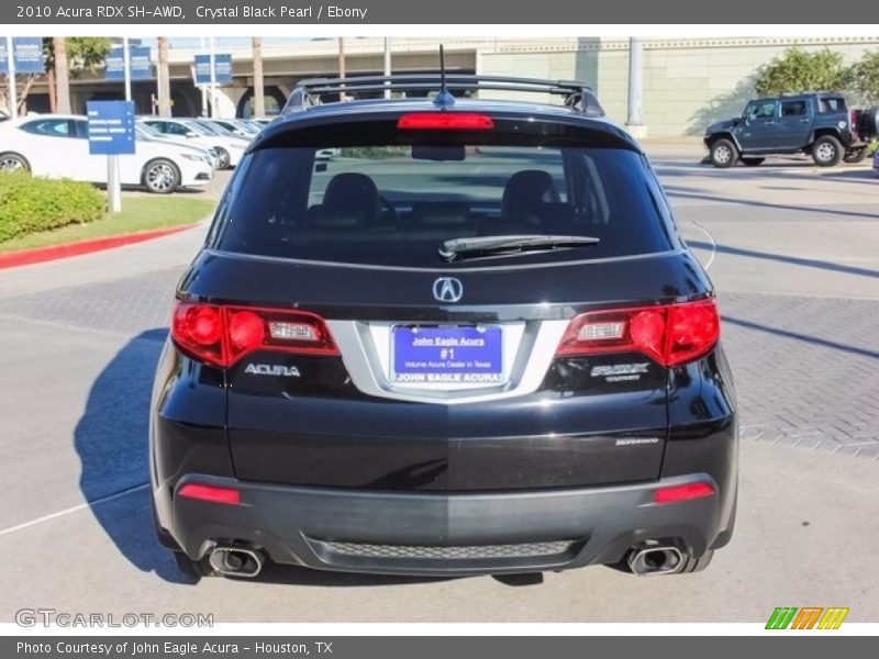 Crystal Black Pearl / Ebony 2010 Acura RDX SH-AWD