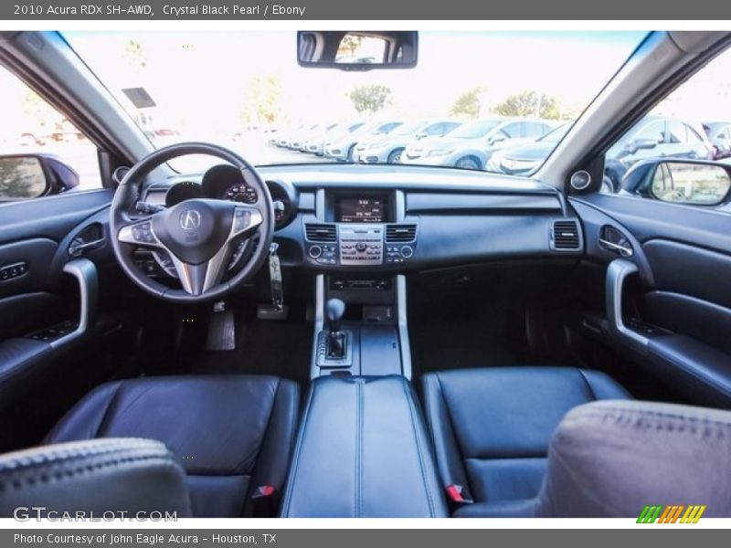 Crystal Black Pearl / Ebony 2010 Acura RDX SH-AWD