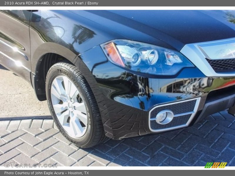 Crystal Black Pearl / Ebony 2010 Acura RDX SH-AWD
