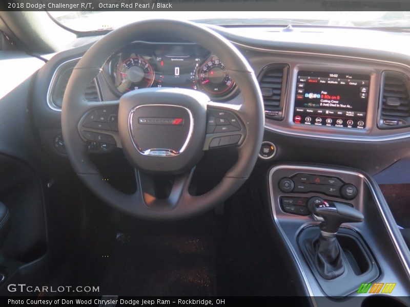 Octane Red Pearl / Black 2018 Dodge Challenger R/T