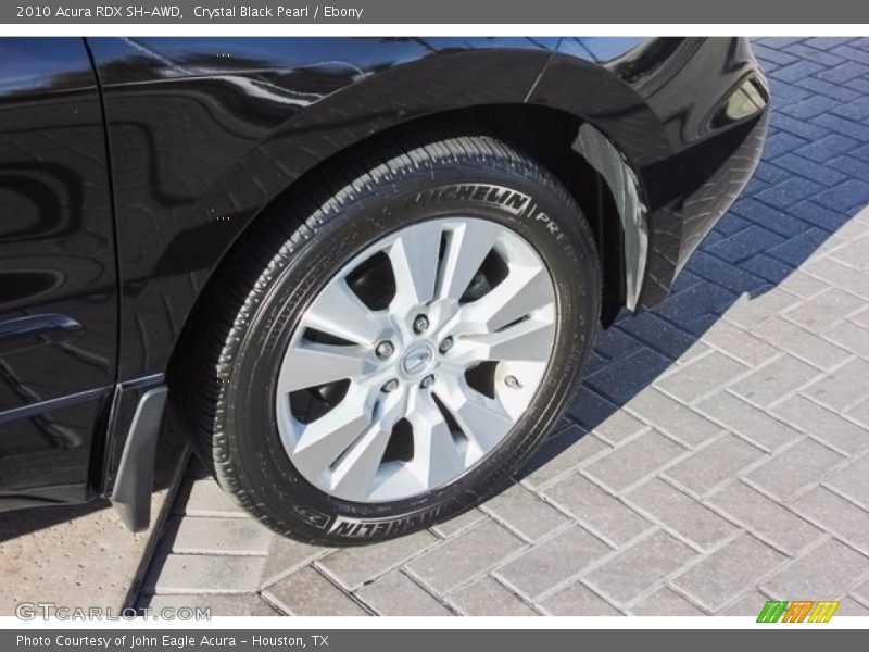 Crystal Black Pearl / Ebony 2010 Acura RDX SH-AWD
