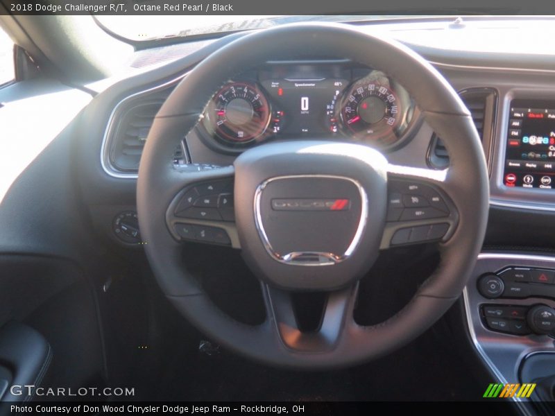 Octane Red Pearl / Black 2018 Dodge Challenger R/T