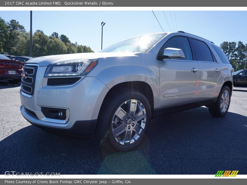 Quicksilver Metallic / Ebony 2017 GMC Acadia Limited FWD