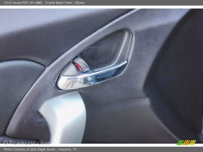 Crystal Black Pearl / Ebony 2010 Acura RDX SH-AWD