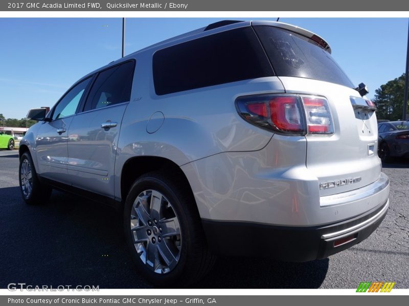 Quicksilver Metallic / Ebony 2017 GMC Acadia Limited FWD