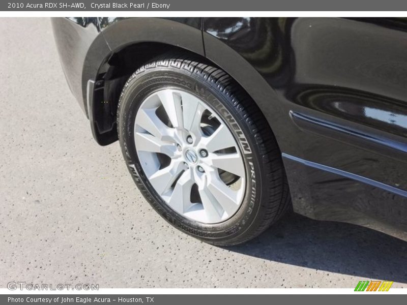 Crystal Black Pearl / Ebony 2010 Acura RDX SH-AWD