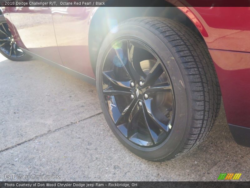 Octane Red Pearl / Black 2018 Dodge Challenger R/T