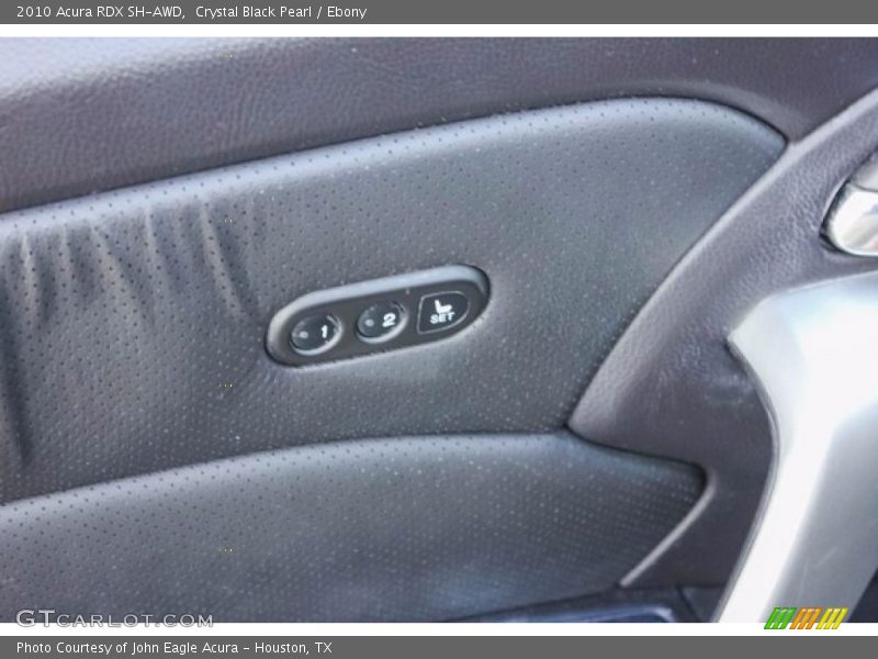 Crystal Black Pearl / Ebony 2010 Acura RDX SH-AWD