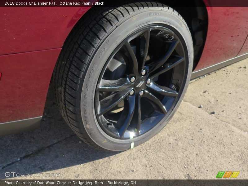 Octane Red Pearl / Black 2018 Dodge Challenger R/T